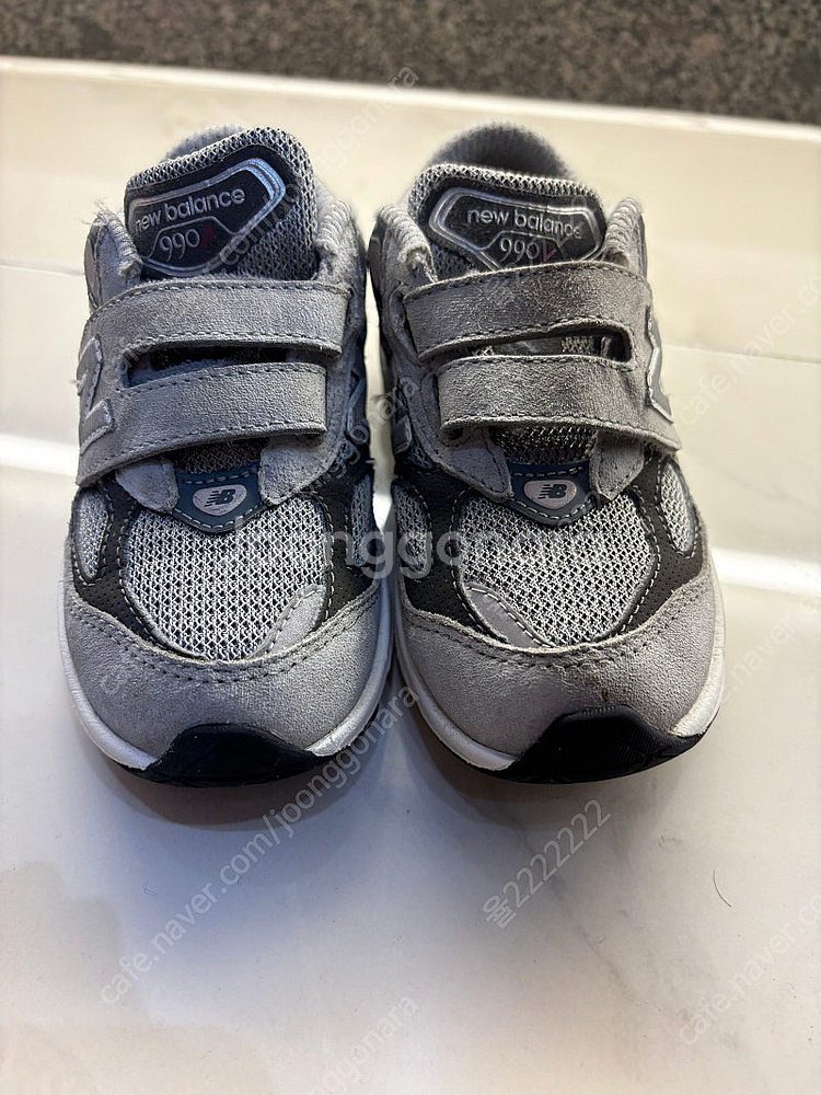 뉴발 키즈 990 그레이 160사이즈 (세탁완료)--1