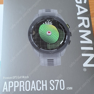 가민 어프로치 S70 GC 42mm 파우더 그레이 미개봉 새상품