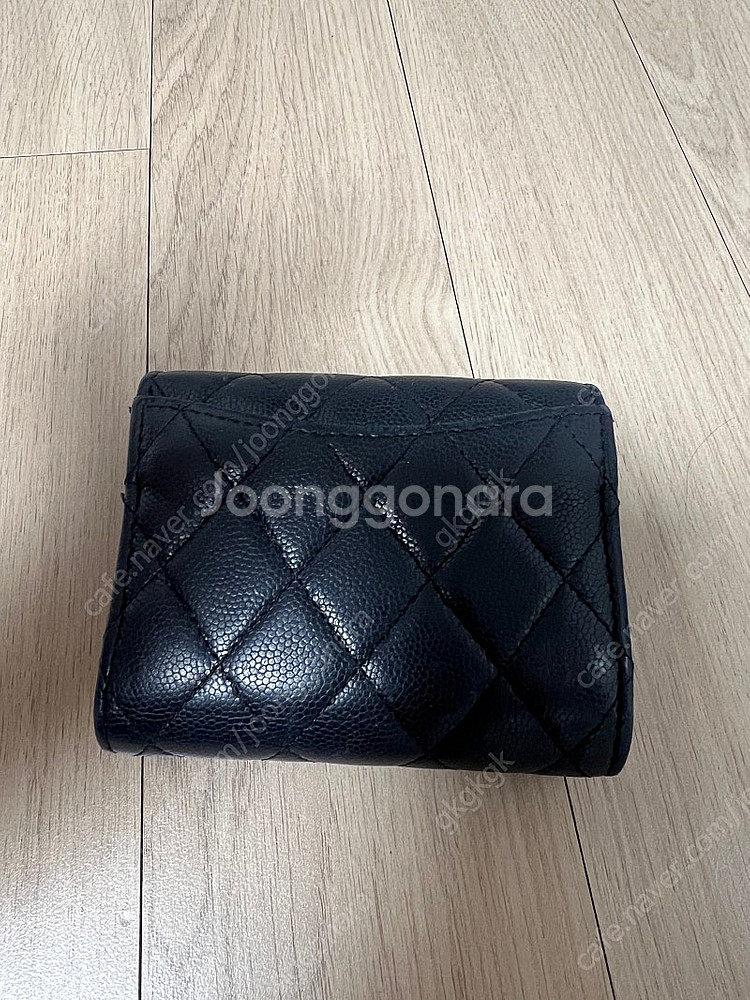 샤넬 캐비어 반지갑--2