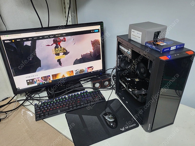 추천 라이젠 5600+RX6600+16GB+250G 신...--0