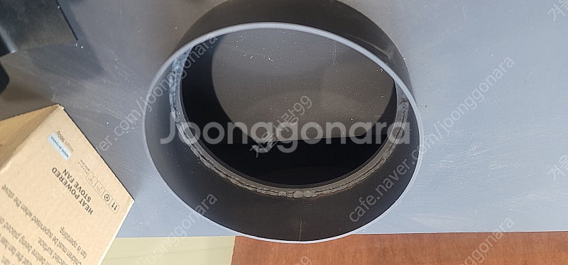 대형 화목난로 벽난로 팝니다 미사용 양면내열유리 (전시품팝니다.)--3