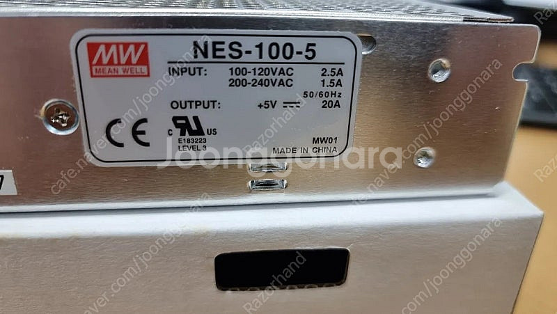 민웰 5V20A 파워서플라이 SMPS--2