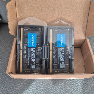 크루셜 DDR5 16GB*2 5600 노트북용 램 sodimm