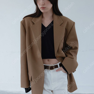 RRACE Oversize Tailored Jacket_Camel