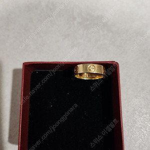 까르띠에 러브링 제작(종로) 18k 5.5mm 54호 5.5g 싸게 팜니다.(마지막 가격인하)