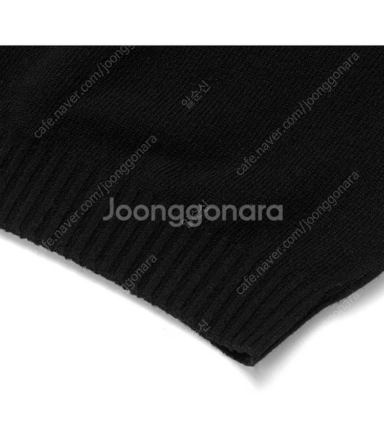 이올로 홀가먼트 모크넥 블랙 XL--2