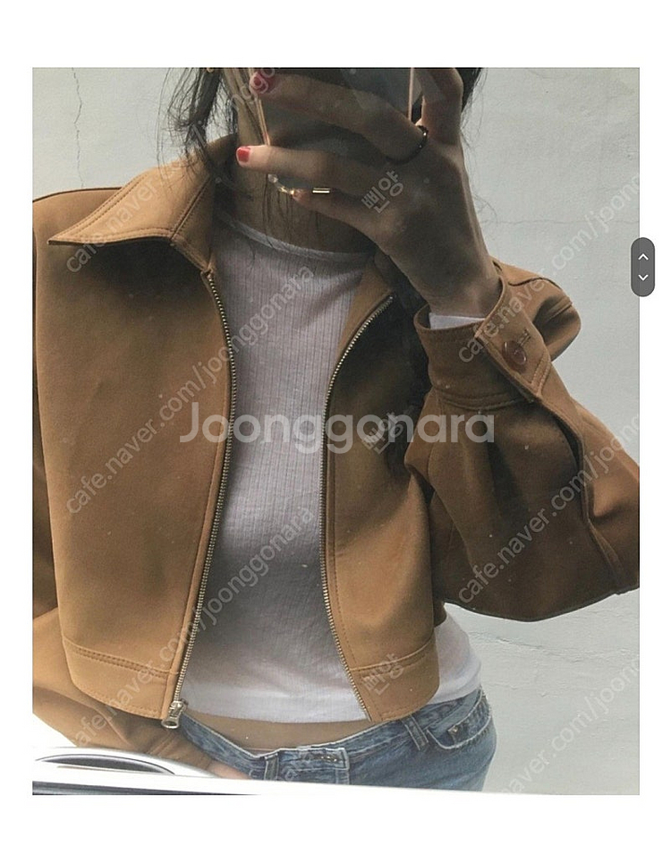 (가격내림)런던플랏 스웨이드 자켓--0