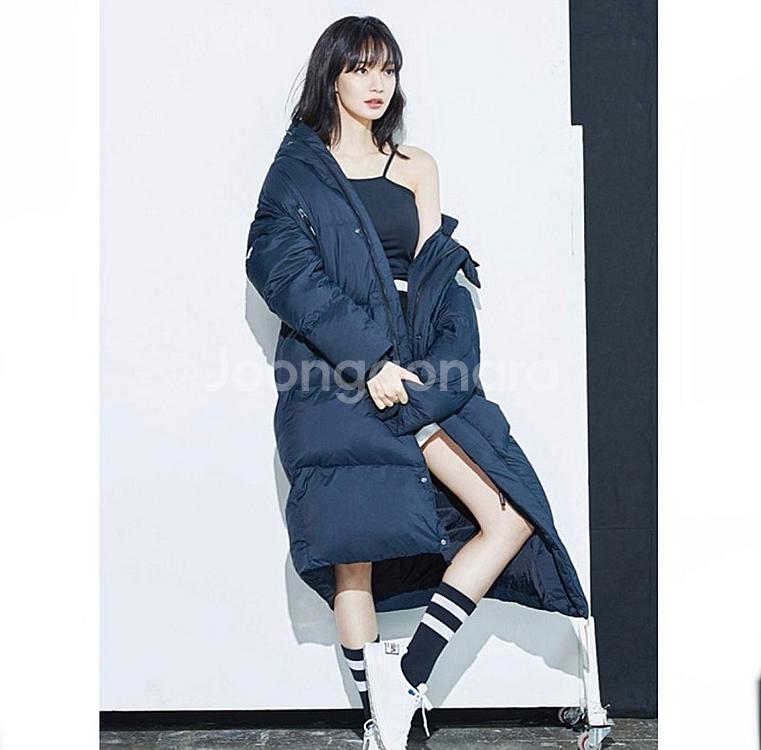 85) 데상트 덕다운 롱패딩 점퍼 벤치파카 오리털패딩 뉴발란스 디스커버리--0