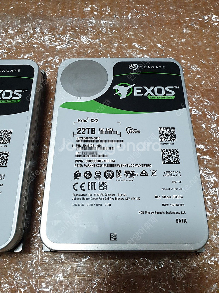 씨게이트-EXOS X22(22TB)/HDD~팝니다--6