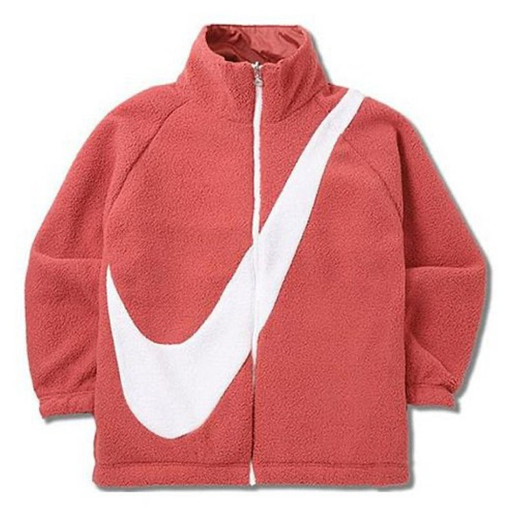 M) 나이키 리버시블 쉐르파 자켓 점퍼 양털자켓--2