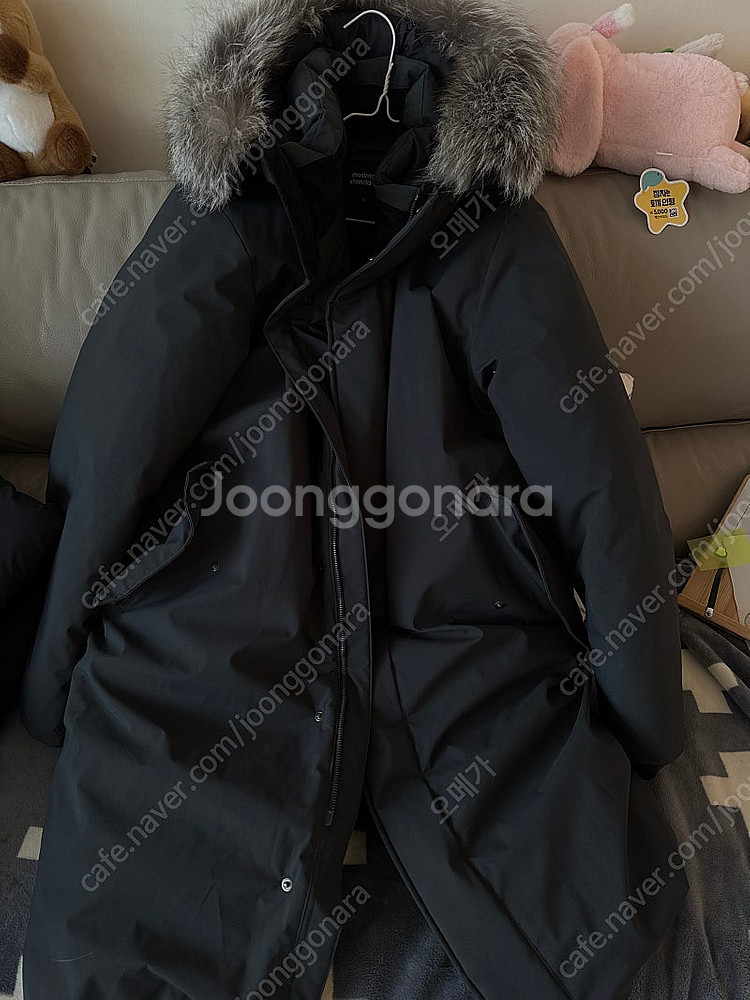 무신사 롱패딩 판매(실버 폭스 퍼)--1