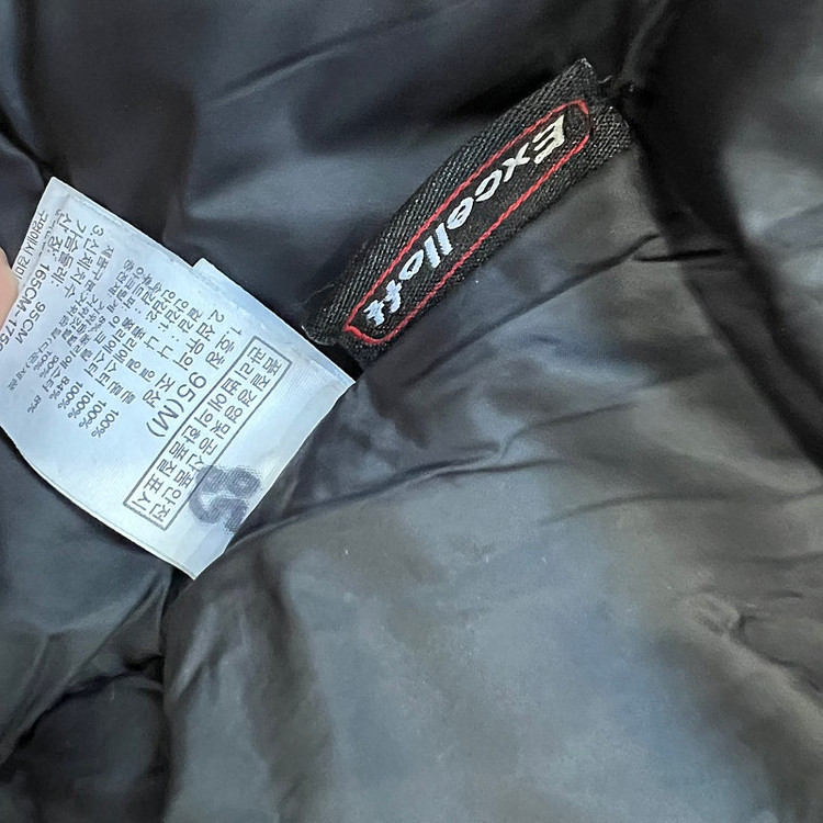 M) 노스페이스 고어윈드스토퍼 구스다운 롱패딩 점퍼 자켓--7