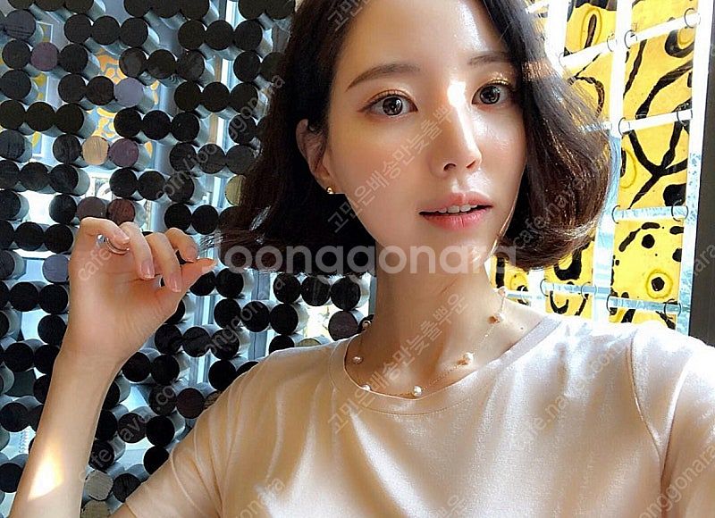 [새상품] A급 담수 진주 네크리스 14k 목걸이--2
