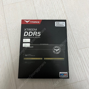 DDR5 16기가 X 2 6000 CL30 TEAMGROUP T-Force XTREEM