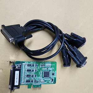 MOXA CP-114EL V1.3.1 SERIAL CARD ( LP TYPE) + SERIAL CABLE(4구)