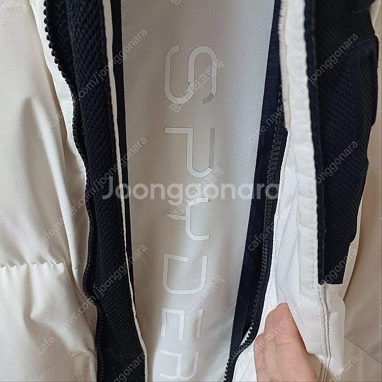 스파이더 롱패딩 (L)--6