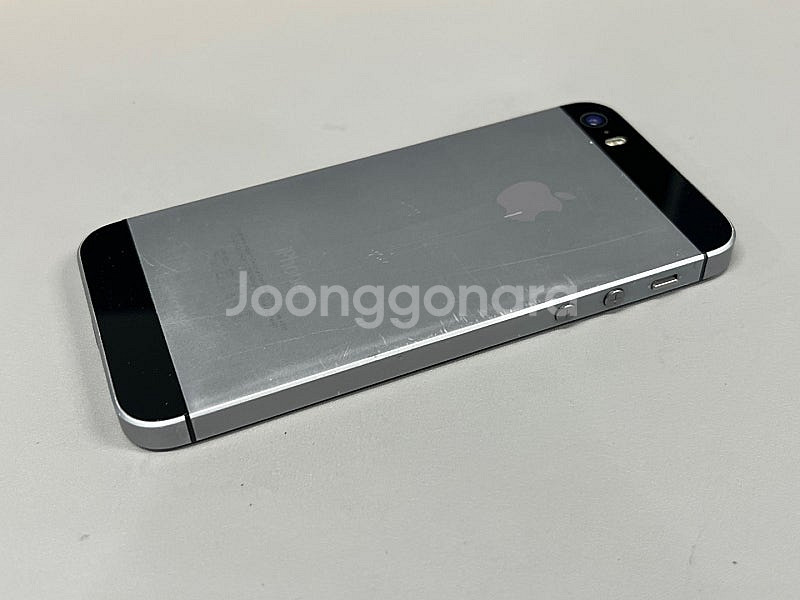 아이폰5S 16기가 스페이스그레이 외관 미파손 단말기 ...--7