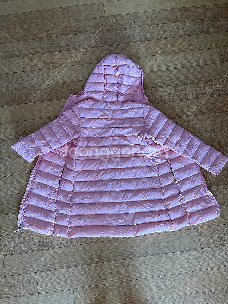 무료배송)여아 140사이즈 롱 경량구스패딩+덤 경량패딩--3