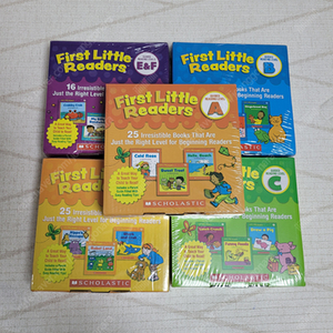 미개봉 스콜라스틱 퍼스트리틀리더스 a~f 퍼리리 5박스 Scholastic first little readers