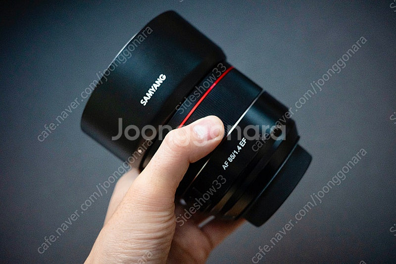 삼양 85mm f1.4 캐논 마운트--1