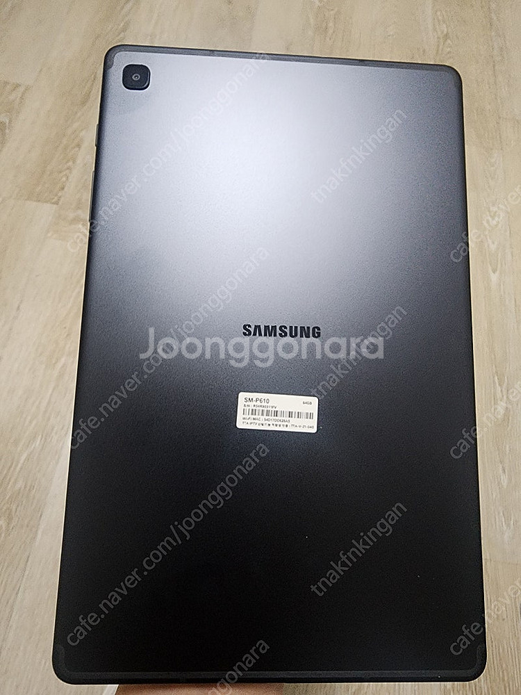 갤럭시탭 S6 lite sm-p610 64G 팝니다--2