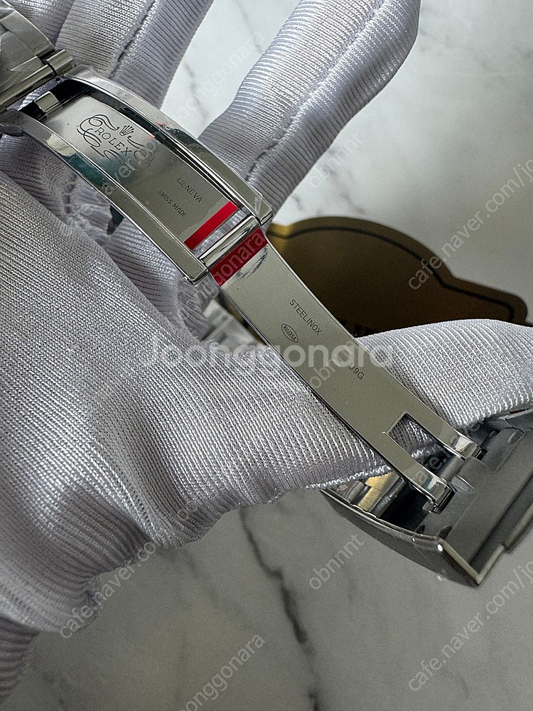 클린 롤렉스 오이스터 퍼페츄얼41 터콰이즈블루 새상품 풀구성--3