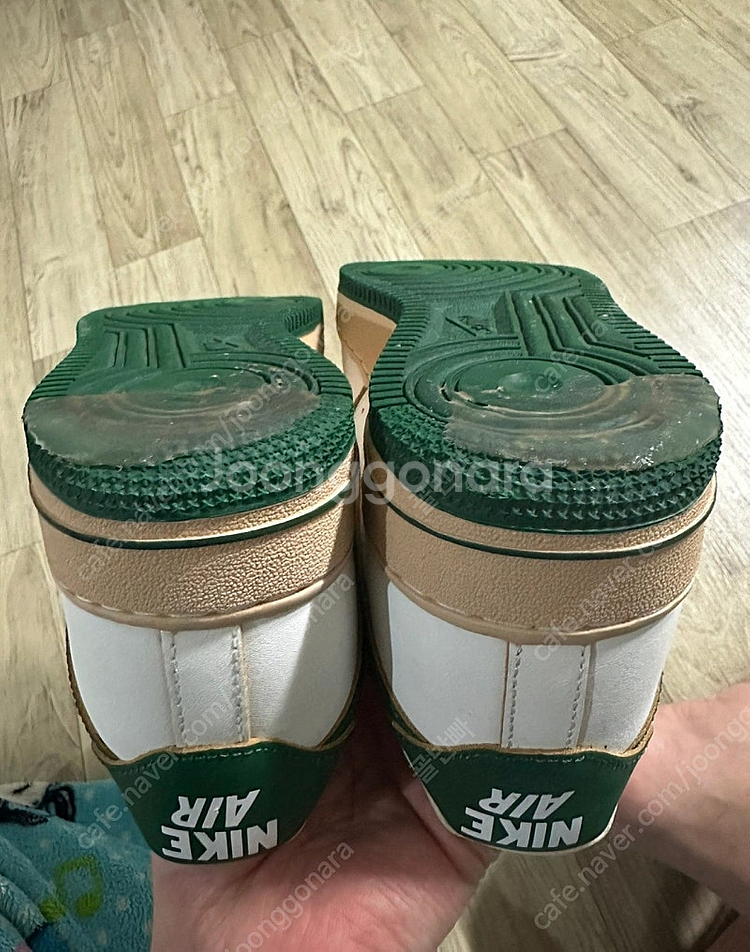 나이키 에어포스 골지그린 270mm--5
