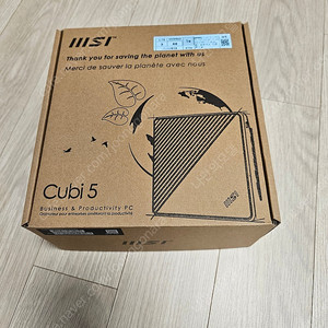 미니 PC [MSI] Cubi 5 12M i3-1215U Wi-Fi 6E +16gb + 250GB 팝니다.(새제품)