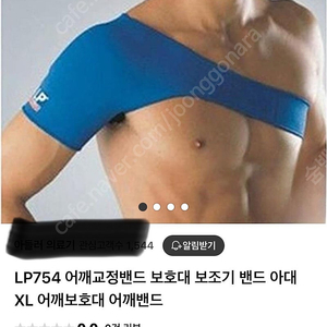 엘피 어깨교정밴드 보호대 보조기 밴드