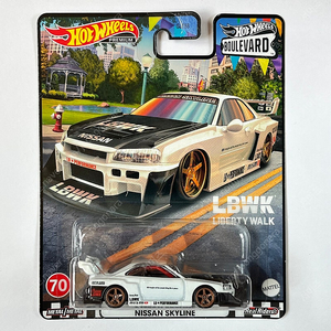 핫휠 블러바드 닛산 스카이라인 리버티 워크 BOULEVARD NISSAN SKYLINE LBWK LIBERTY WALK