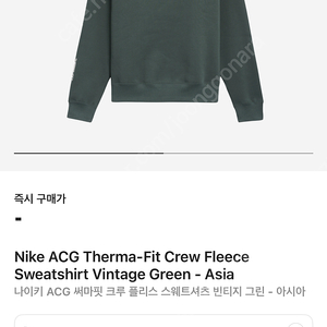 나이키 ACG 맨투맨