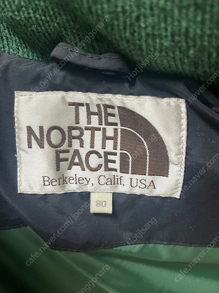 노스페이스 700 니트 패딩조끼 80사이즈 이미지