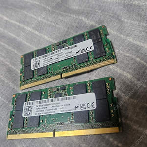 ddr5 5600 16gbx2 so-dimm 노트북용 메모리