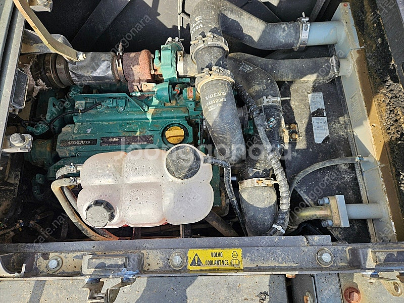 볼보 EW140E 2017년식 회전링크 코끼리집게 중고...--6