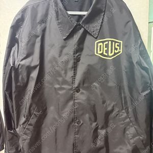 데우스 Deus Ex Machina Tokyo Asakusa Address Coach Jacket Black XL