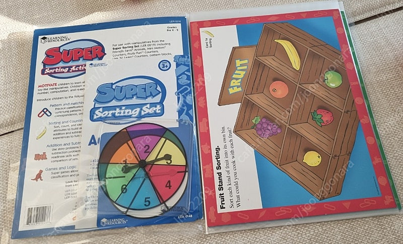 러닝리소스 수세기 피규어들 (슈퍼두퍼, 첫수학) + 저울--3