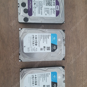 HDD 8TB 1개(3.5인치)/ 4TB 2개 (3.5인치) 16TB 일괄 판매합니다.