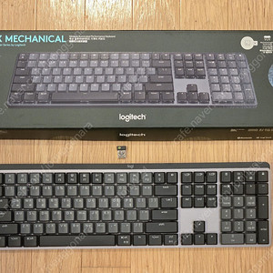 12만원 - 로지텍 MX Mechanical 기계식 무선 키보드 ( 멀티페어링, 내장배터리 , 백라이트 KEYBOARD )