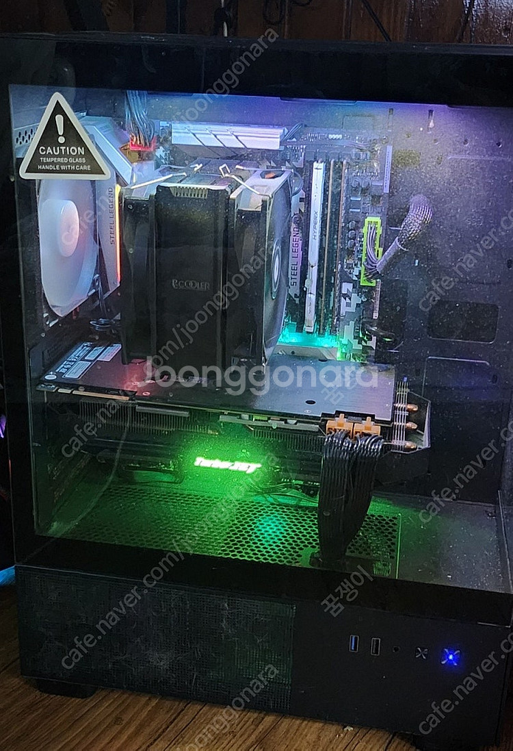 고사양게임용 컴퓨터 팝니다 그래픽40급 cpu8코어16...--0