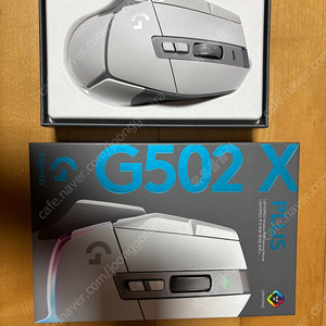 로지텍마우스 G502 X PLUS 화이트 국내정품 10.5만 팝니다.