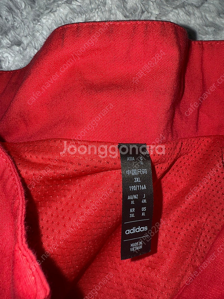 아디다스 맨유 아노락 3XL--3