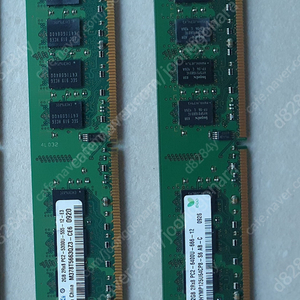 삼성 메모리 (2GB 2Rx8 PC2-6400U-666-12-E3 )