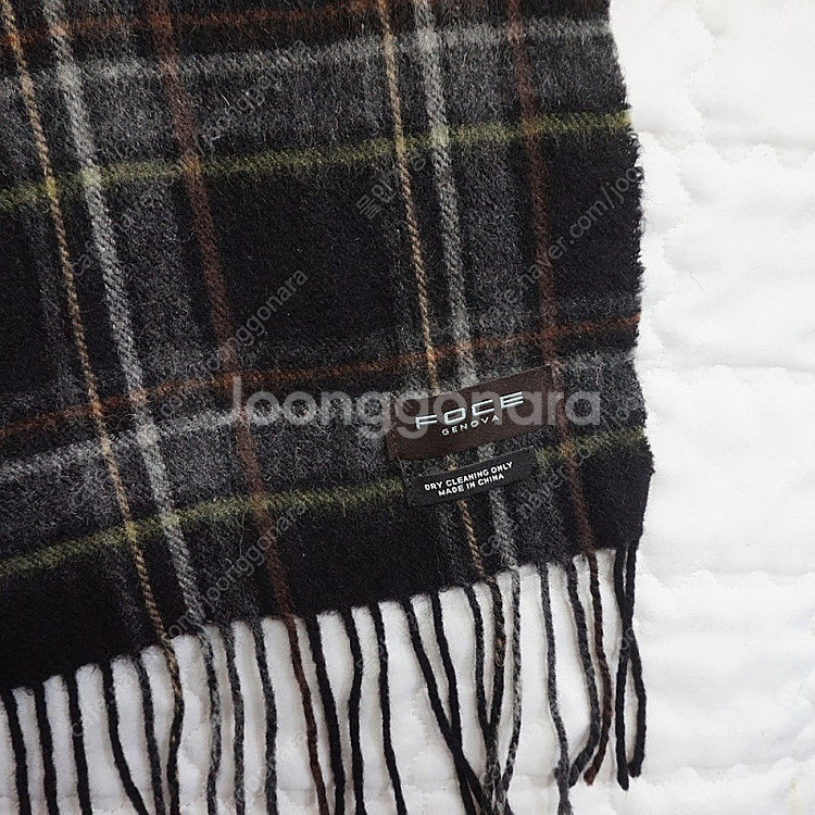 택포 포체 순 베이비울 남성 남자 체크 머플러 목도리 포근 훌륭 사랑봉봉--1