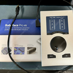 가격내림 RME BABYFACE PRO FS 상태최상 풀박스 24년 5월구매 베페프로FS