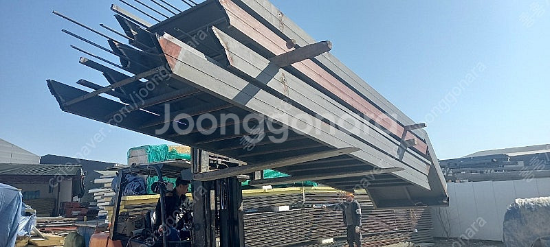 (판매)계단 철계단 난간대 농막 주택용 이동식창고 H빔...--6