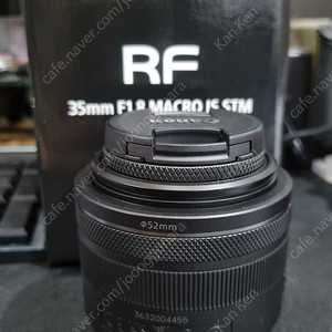 캐논 RF 35mm F1.8 MACRO IS STM 렌즈 판매합니다