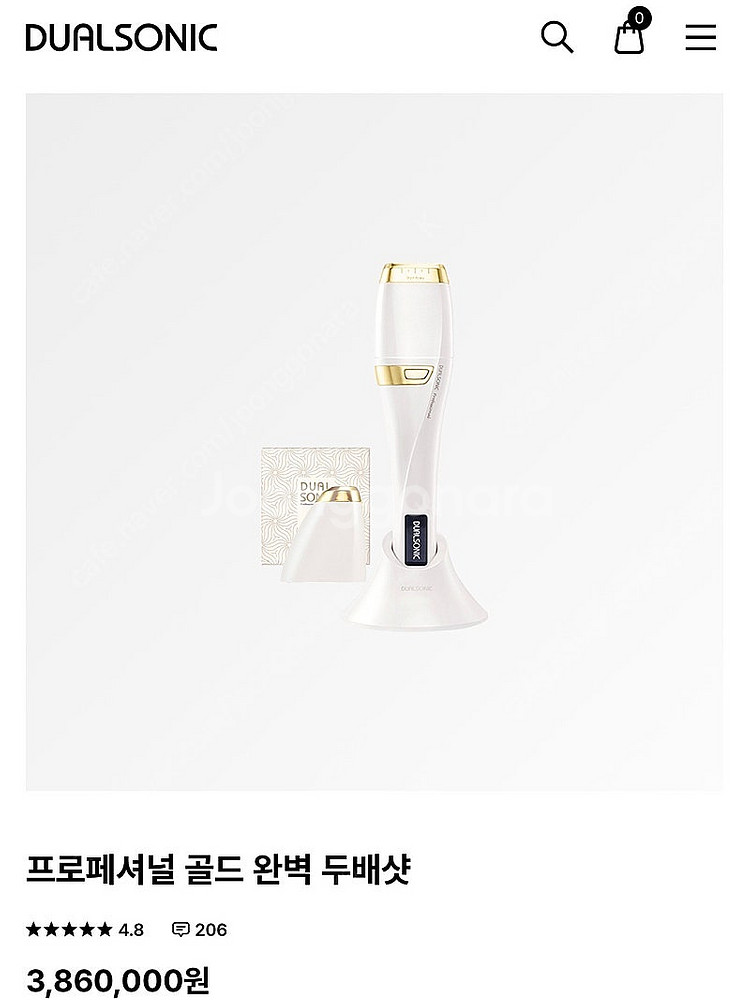 듀얼소닉 프로페셔널 골드 두배샷+스킨 셀 엘릭시르 앰플--8