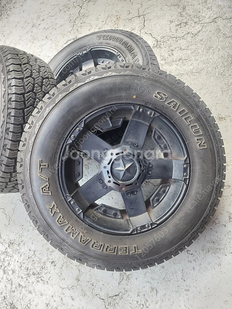 사일룬 AT타이어 275 70 18 95프로이상 솜털살...--6