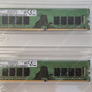 삼성 ddr4-2400 32gb(16x2) 램 팝니다