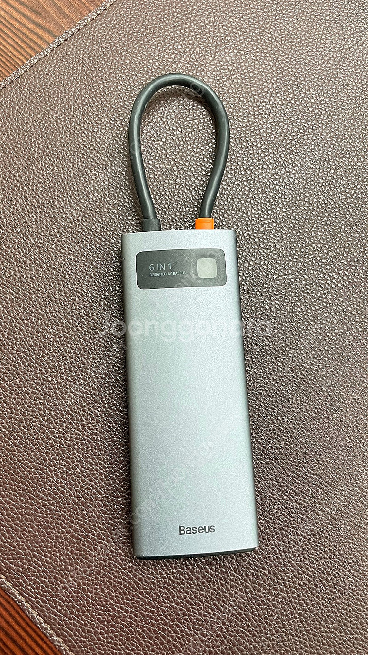 베어스어스 메탈글림 멀티허브 Baseus 6in1--0